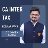 CA Inter Taxation | Regular Batch by CA Vivek Gaba | For Jan 26 & May 26/Sept 26 Exams